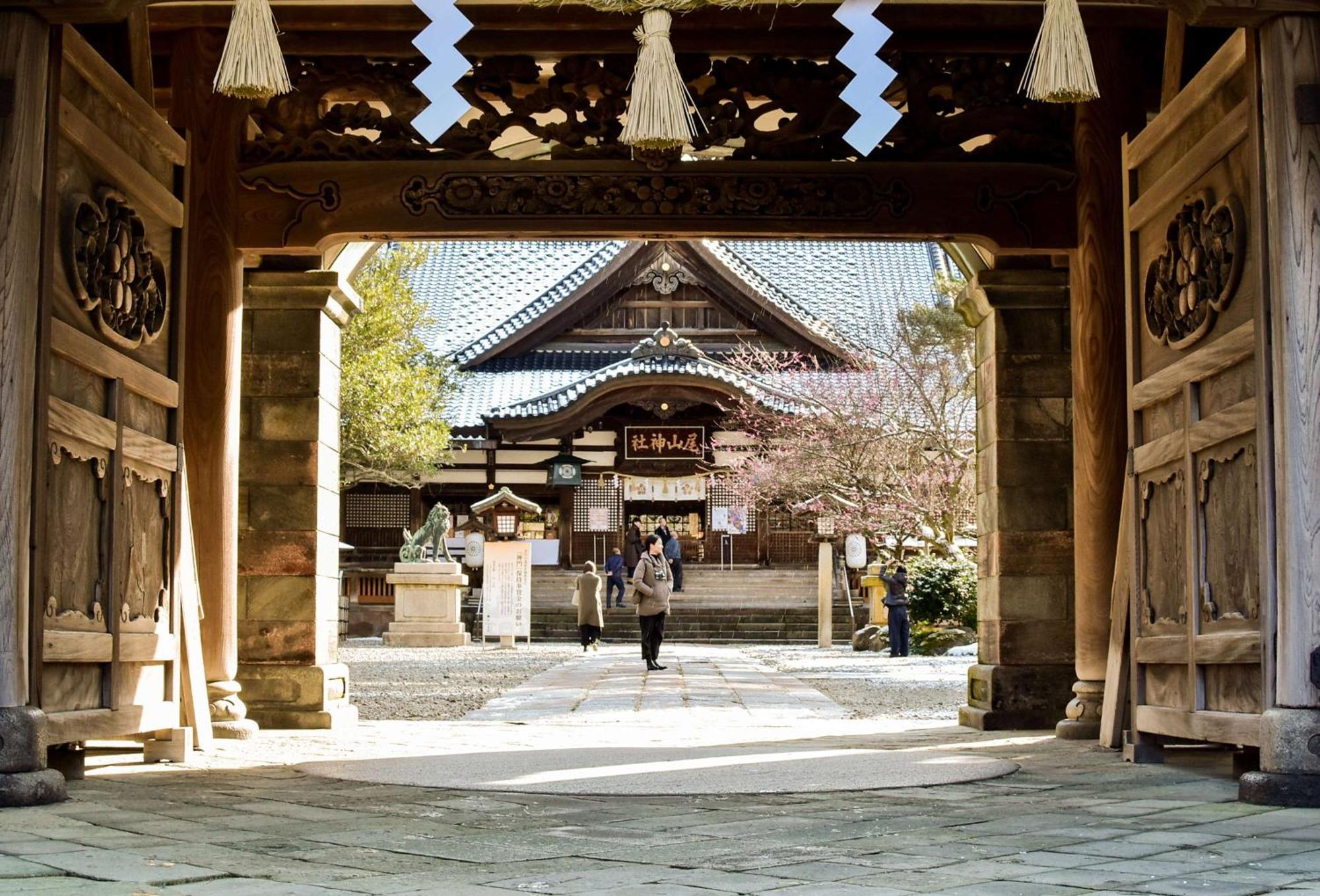 ไฮแอท เซ็นทริก คานาซาวะ Hotel คานาซาว่า ภายนอก รูปภาพ The temple's main hall